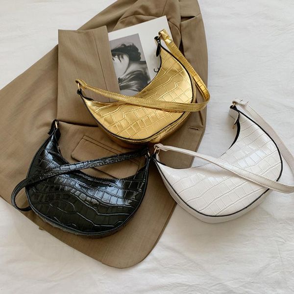 

evening bags girls shoulder pu leather fashion female zipper stone pattern print handbags tote solid underarm