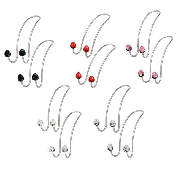 

hooks & rails 2 pieces universal car back seat headrest metal bling er