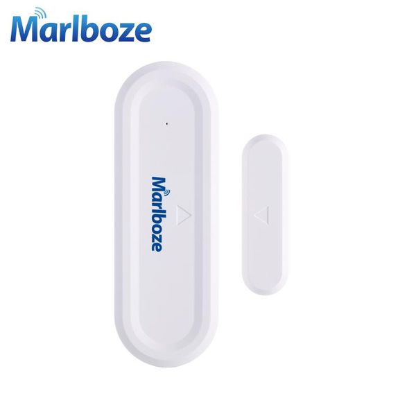 

alarm systems marlboze 1pcs 433mhz universal wireless door window security gap sensor for our home gsm pstn wifi system