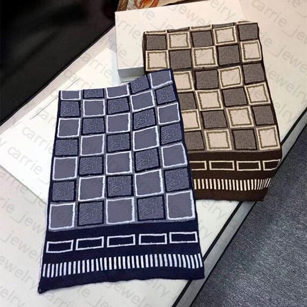 

fashion man scarf pashmina gentleman scarves cashmere geometric design shawl 2 color premium product, Blue;gray