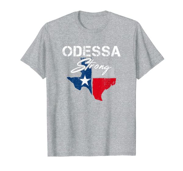 

odessa strong - texas strong midland t-shirt, White;black