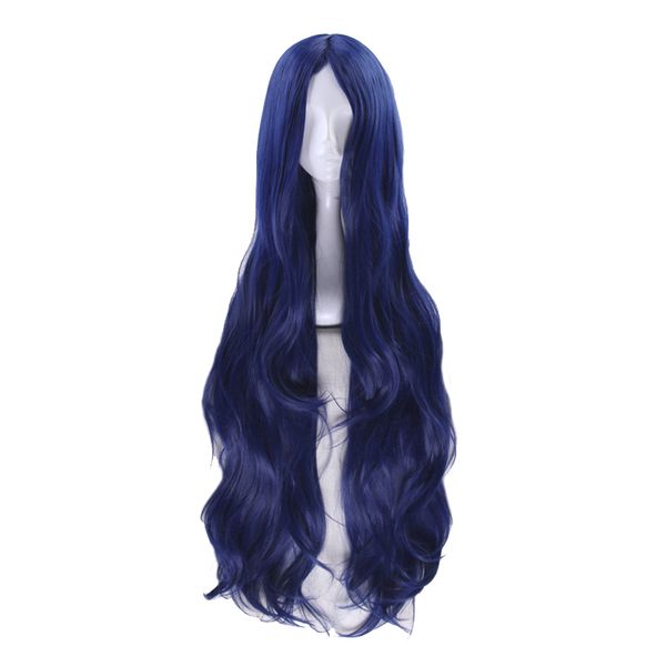 

danganronpa v3: killing harmony shirogane tsumugi cosplay wig 100cm long synthetic hair dangan ronpa costume wigs + hair net, Black