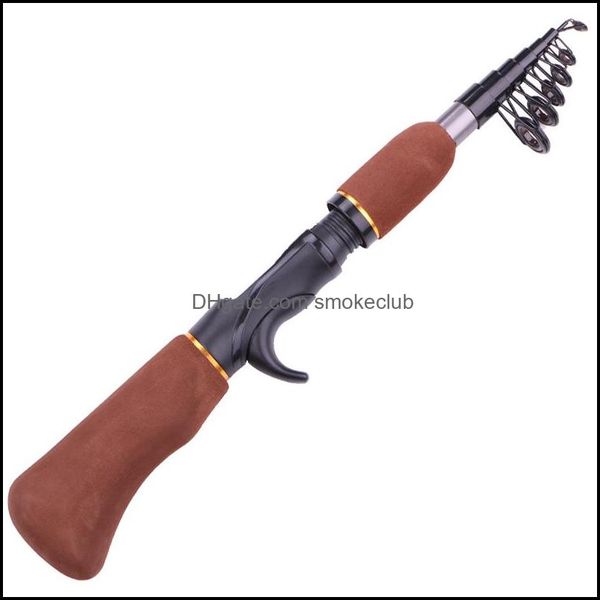 

casting rods sports & outdoors portable adjustable carbon fiber telescope fishing rod travel sea rock spinning pole easy to use and storage