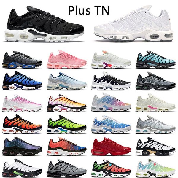 

plus tn mens running shoes triple black white aqua silver psychic blue gradient womens atlanta pink fade rainbow outdoor men trainer