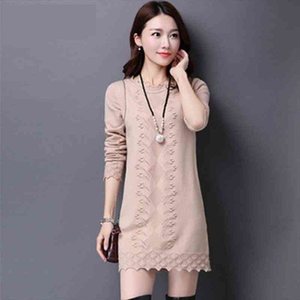 

long sleeve plus size womens dress knit casual sweater spring autumn for female ruffle pullovers sweaters, Black;gray