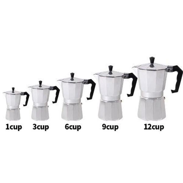 

coffee pots kettle italian mocha food grade material espresso pot sealing ring 1cup/3cup/6cup/9cup/12cup cl12