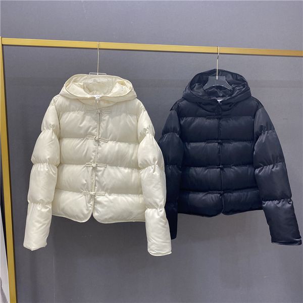 

down winter thin warm short parkas women fashion coats elegant zipper trend cotton jackets female ladies 27g5 3of1, Black
