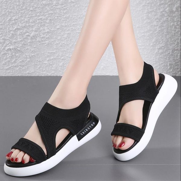 

slippers bettonal casual sandals women shoes for female ladies summer comfort sandalias chaussure femme sandles, Black