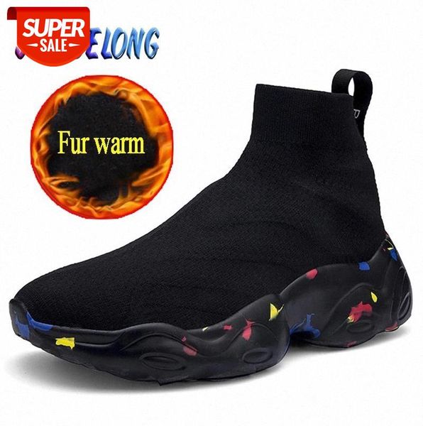 

classic men's boots plush warm men's ankle boots women winter outdoor comfortable women's shoes zapatillas mujer #ev6n