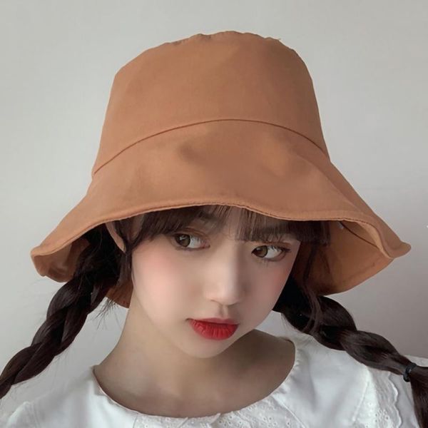 

sun visor straw hat female bell basin hat, ladies fisherman bow, spring and summer style, beach ins bucke wide brim hats, Blue;gray