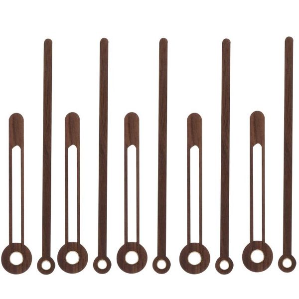 

wall clocks 5 sets of wood clock hands replaceable parts pointers needles