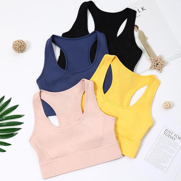 

women's sports bra high impact support seamless yoga padded crop woman elastic fitness sportswear gym workout underwear clothing, White;black
