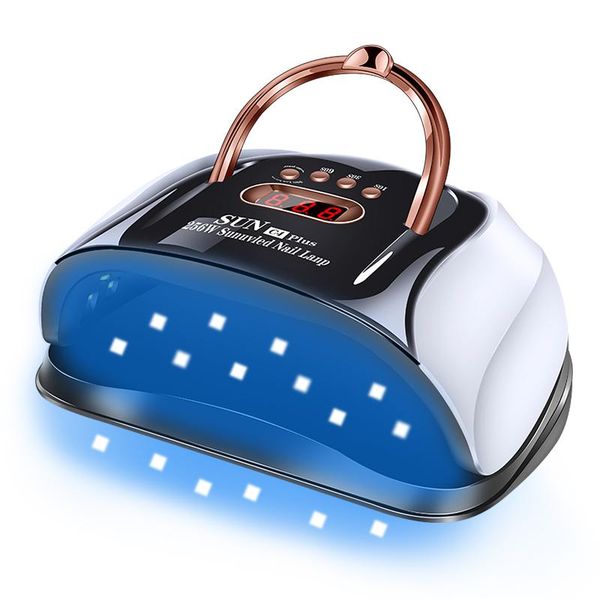 

nail dryers 120w/114w/54w uv dryer lamp with automatic sensor for all gels 4 timer professional manicure pedicure epuipment