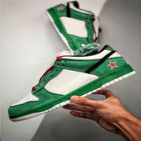 

authentic with pro heineken zapatos skateboard shoes classic box men low red original black 304292-302 women sneakers green sb white sp nlub