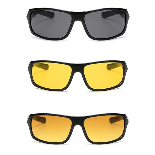 

outdoor eyewear 1pcs universal riding glasses drivers anti dust wind fog multi-function men's cycling hiking supplies