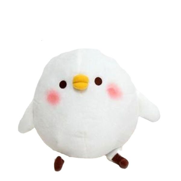 

creative cute little white chicken doll plush children's gift, Blue