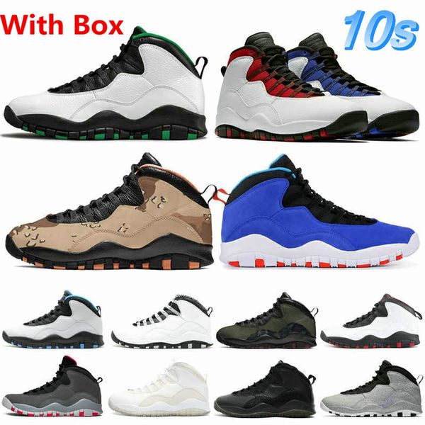 

10 basketball shoes 10s sports sneakers athletics trainers mens outdoor footwear cement cool grey desert camo im back powder blue tinker win