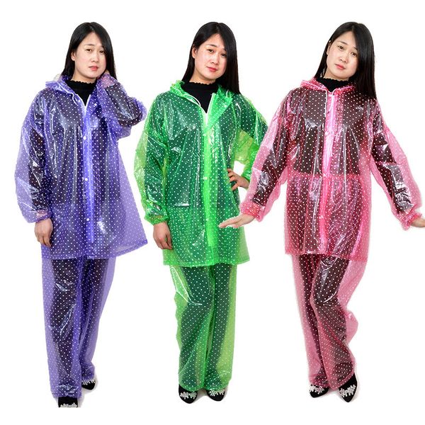 

electric bicycle raincoat rainpants set rainproof men's and women's same breathable waterproof split two-piece for riding