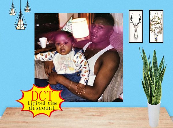 

dababy kirk album poster music cover silk art print