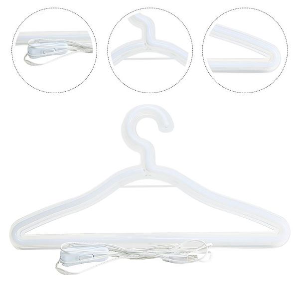 

hangers & racks clothes stand neon light practical sign wedding dress decorative