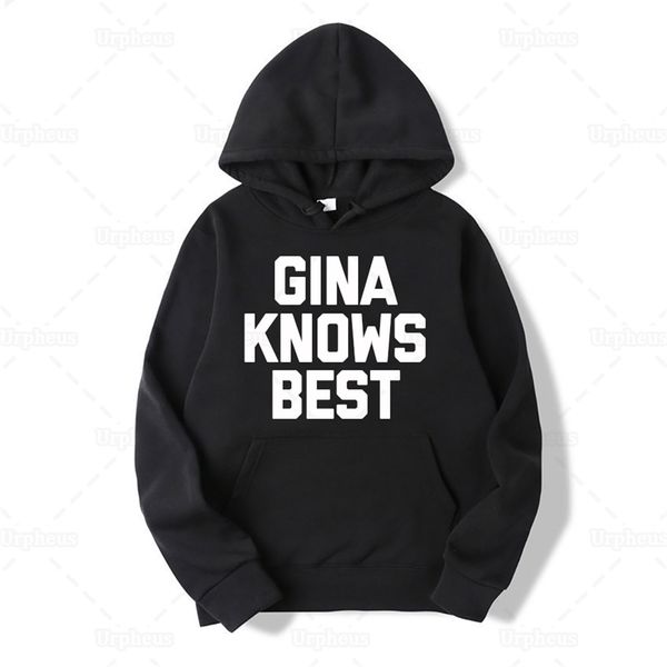 

brooklyn nine merch gina knows hoodie sweatershirt same style graphic hoodies 210728, Black