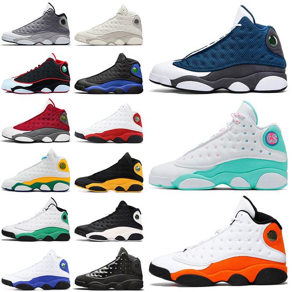 

jumpman 13 13s xiii flint basketball shoes 2021 new quality soar green men women starfish hyper royal lucky green trainers sneakers 36-47