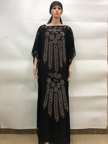 

ethnic clothing african dresses for women plus size traditional black diamond lady long dress dashiki flower maxi with scarf, Red