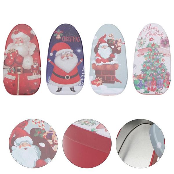 

gift wrap candy box tinplate christmas themed tin case boxes party supplies for birthday wedding