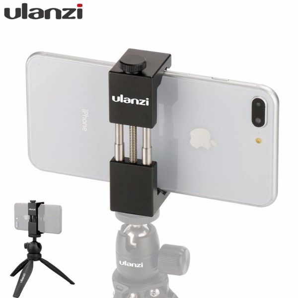 

ulanzi metal smartphone tripod mount holder for samsumg,u-30 ballhead head dslr digital camera led light tripods