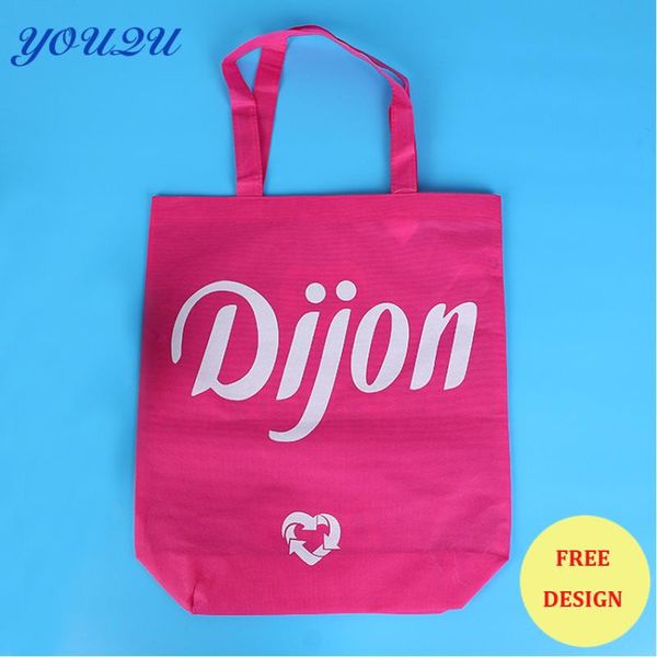 

shopping bags custom non woven screen printing bag silk bag+ accepted