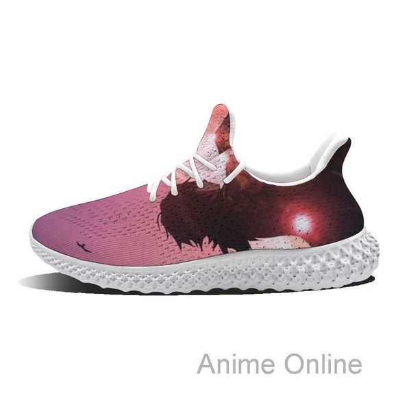 

spring tomioka giyuu fresh pattern lace-up shoes