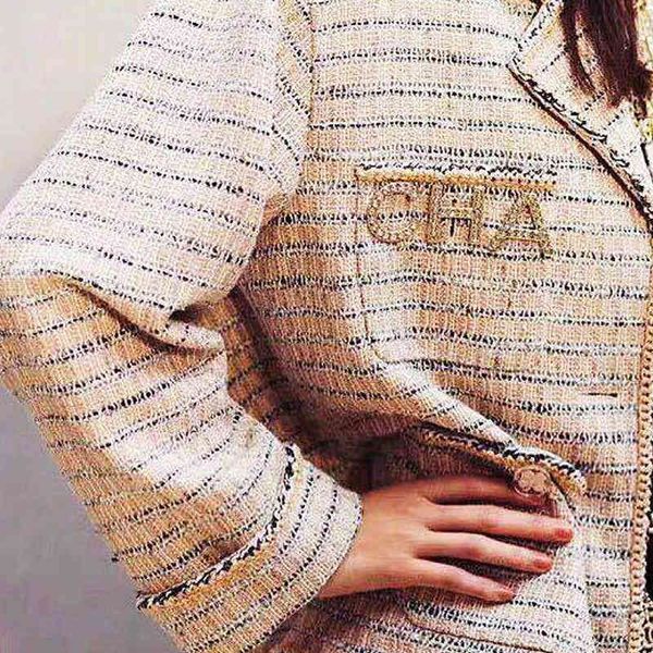 

bling rhinestone letter brooch women fashion modern letter brooch suit lapel pin shirt cloth accessories, Gray