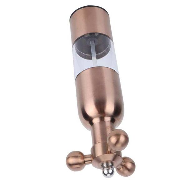 

manual coffee grinders mill housewhold stainless steel pepper faucet valve shape black sea salt grinder for kitchen