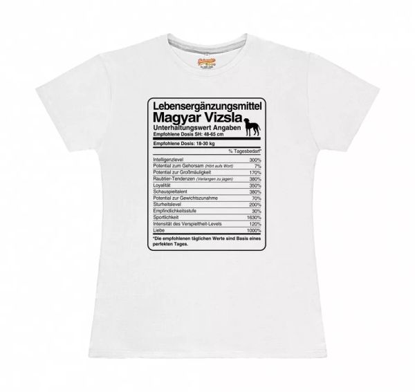 

T-Shirt Womens dose Magyar Vizsla Life Supplements by siviwonder, Mainly pictures
