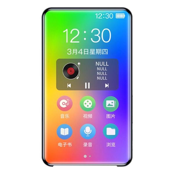 

yescool x15 music player full screen hd press bluetooth mp4 4.0-inch color mp3 8gb ram & players