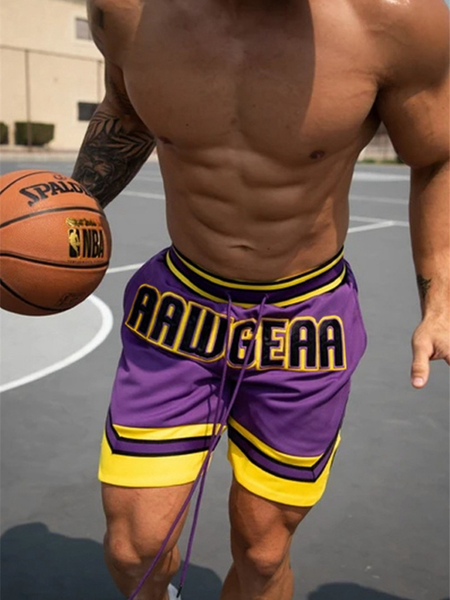 

new nen casual shorts mens summer outdoor basketball shorts mens fitness shorts quick dry breathable sports pants casual pants, Black