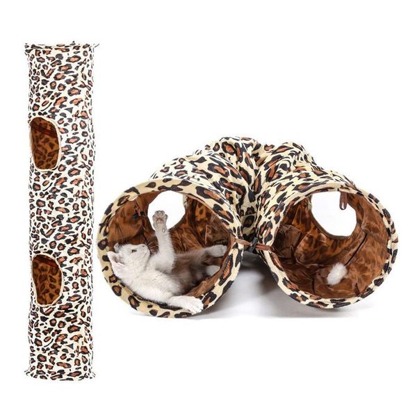 

pet cat tunnel play soft funny long kitten toy katten speelgoed collapsible toys fro fun