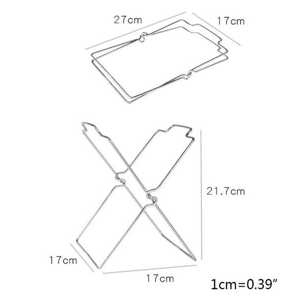 

hooks & rails t3ea stainless steel garbage bag shelf home kitchen counterfolding trash holder organizer dishcloth towel rack support