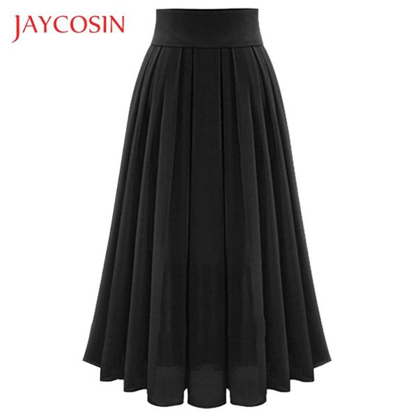 

skirts jaycosin party chiffion high waist women's lace-up hip long skirt stylish and fashion make you more attractive, Black
