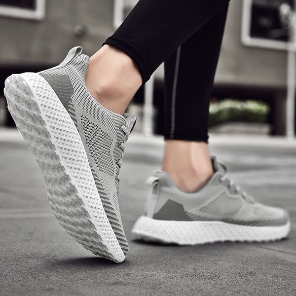 

womens mens sports trainer big size running shoes breathable mesh red black white blue green platform runners sneakers code:05-0507