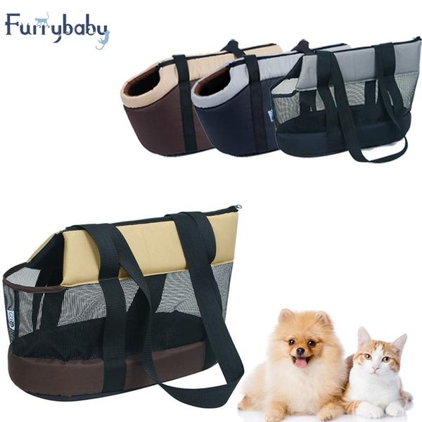 

dog car seat covers soft pet carriers portable breathable foldable bag cat carrier bags outgoing travel pets handbag with locking safety zip