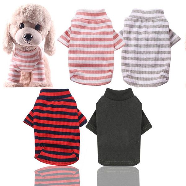 

stripes dog cat jumpsuit pajamas flowers design pet puppy tracksuit nightshirt apparel 6 sizes
