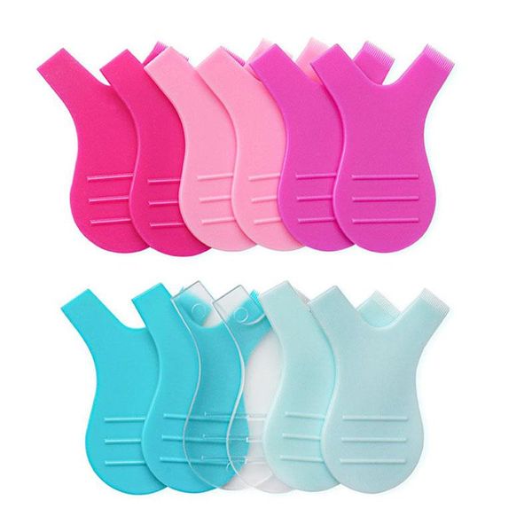 

10pcs/lot y shape lash lift brush eyelash extension supplies graft perm mini comb for tools false eyelashes