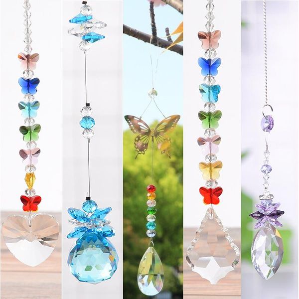 

interior decorations car hanging ornament crystal decoration pendants colorful ornaments home door crafts
