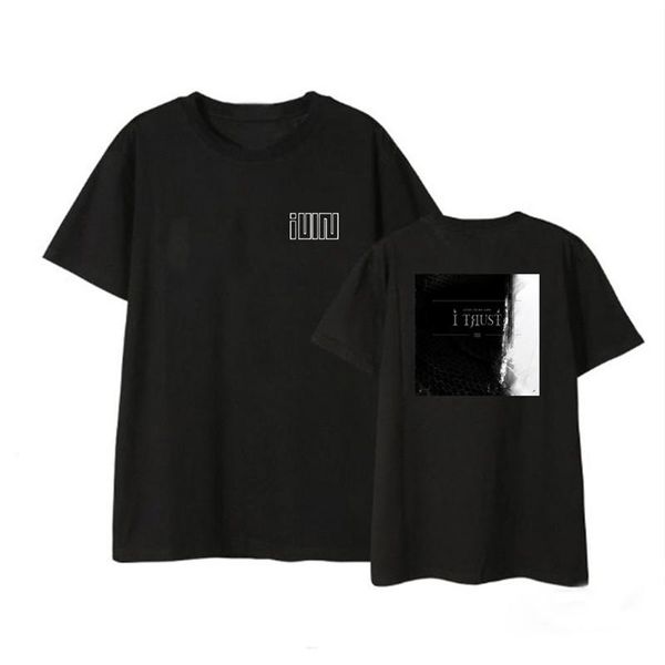 

women's t-shirt kpop (g)i-dle i trust shirts hip hop streetwear loose clothes tshirt t shirt short sleeve dx1383, White