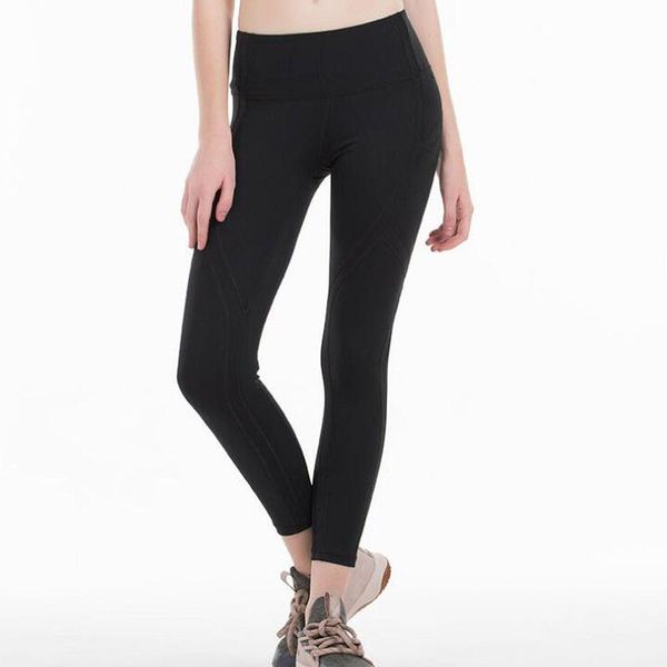 

yoga outfit woman super high rise back waist pants sports buttery soft fitness tummy control gym sport mesh patchwork 7/8 legging