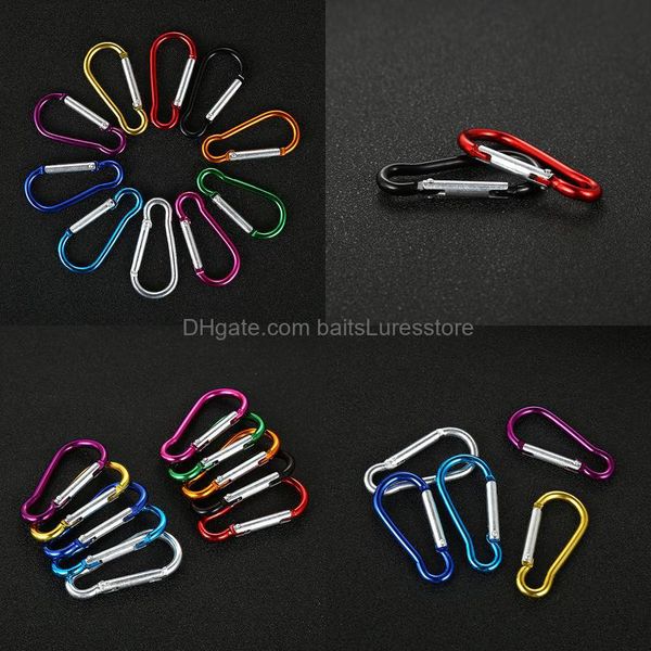 

carabiners keychains 46x22mm 5th gourd shape mountaineering buckle aluminum alloy outdoor mti-function baitsluresstore jllzpi