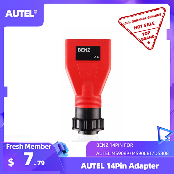 

diagnostic tools autel 14pin adapter for tool maxisys pro ms908p ,ms906bt ,ds808k,808 connector ms908