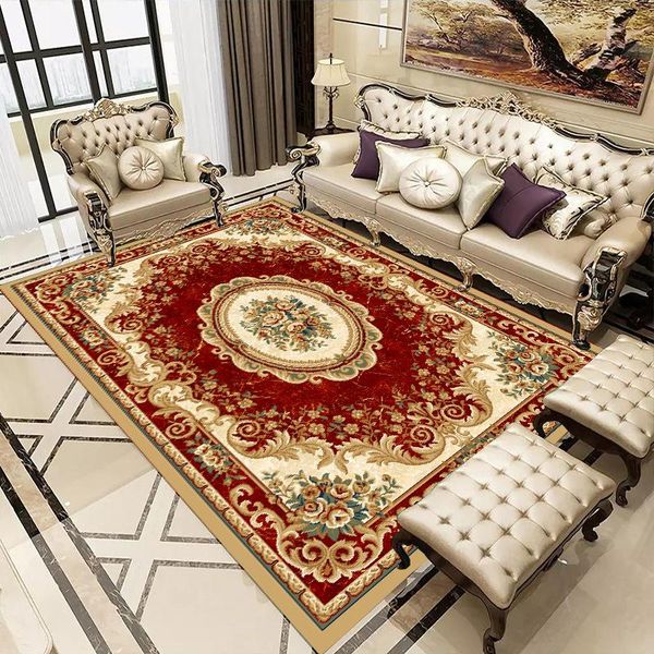

carpets modern household simple living room european carpet tea table full mat washable decoration rugs for bedroom