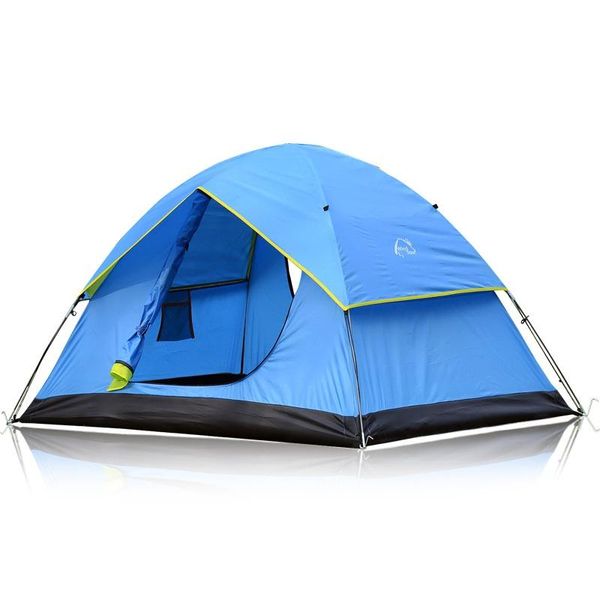 

outdoor waterproof 2 persons tents 150*210*115cm double layer windproof tents winter professional camping tourist tent 12034